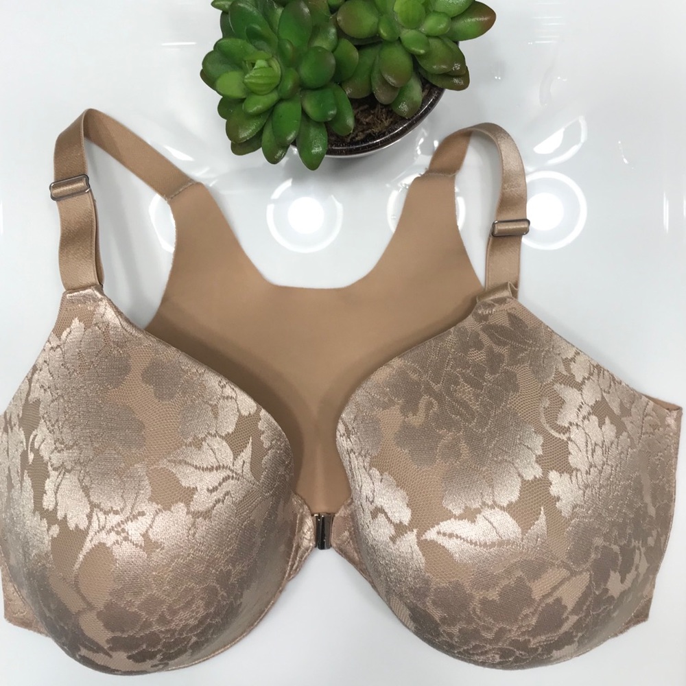 Soma Vanishing Back Lace Front Close Bra 40G